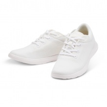 Merinos Sneaker Lace Up Merino Wool White Men